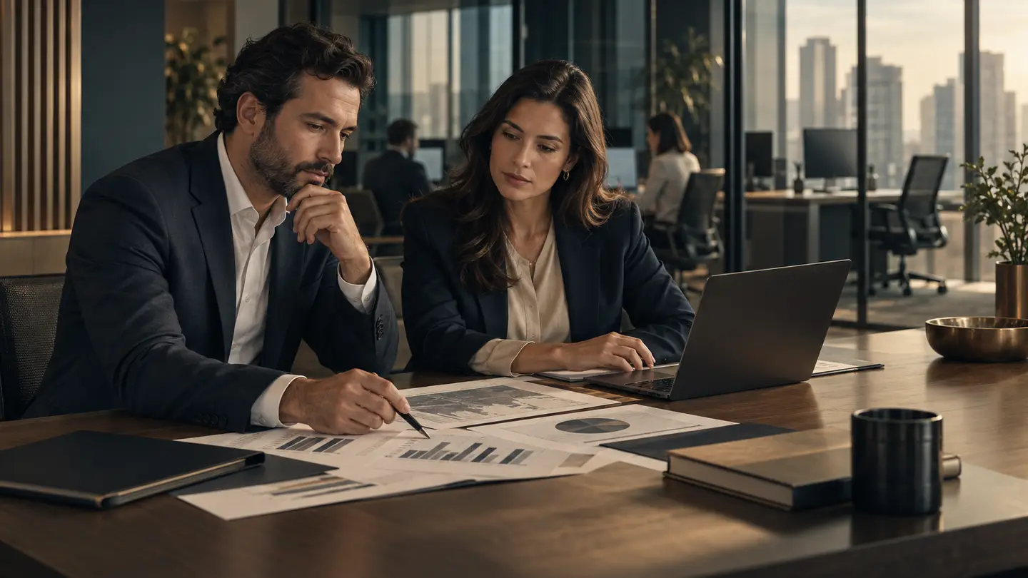 Sócios de consultoria de investimentos analisam custos e capacidade operacional antes de ampliar a equipe.