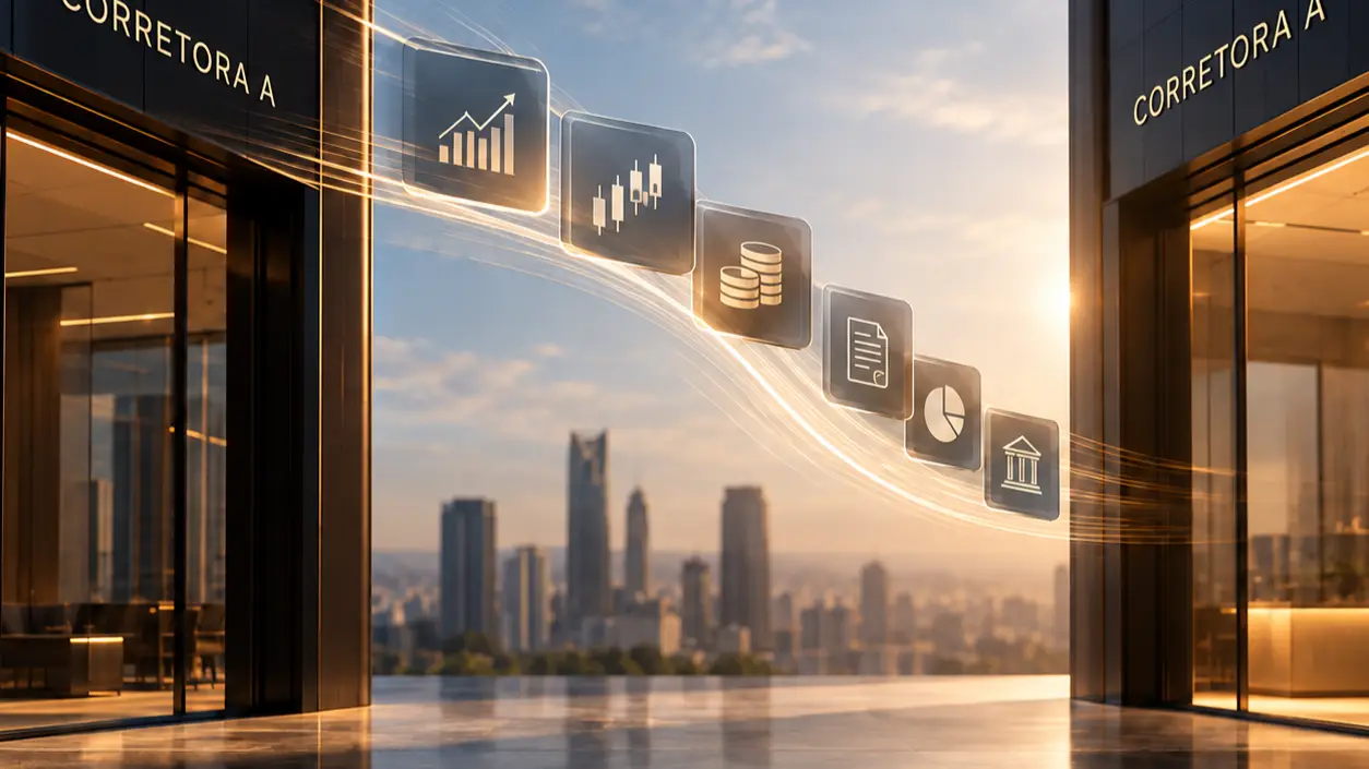 Portabilidade de investimentos e Open Finance: mobilidade de carteiras entre corretoras e plataformas