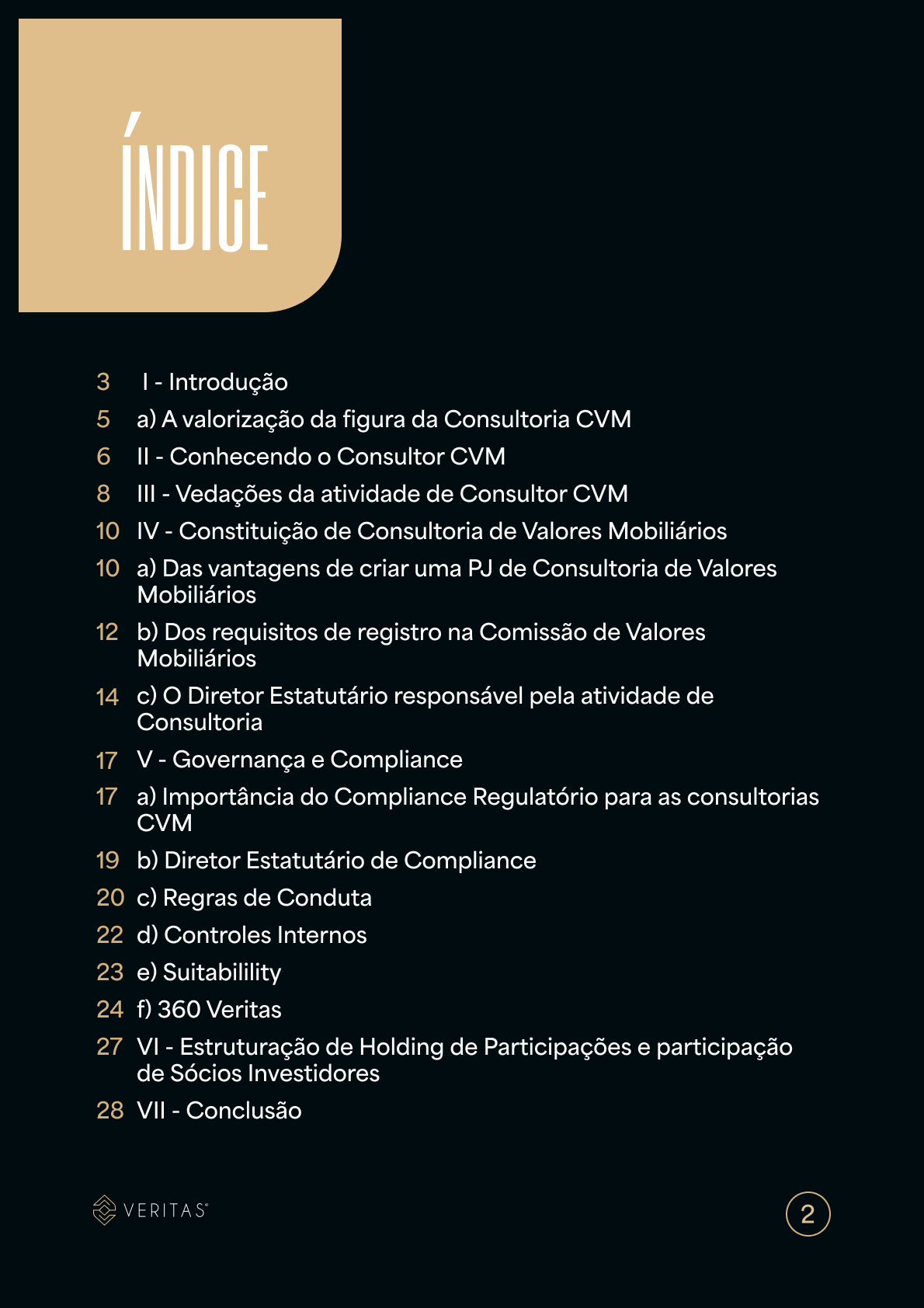 Página do material Consultoria CVM: o presente e futuro do mercado financeiro